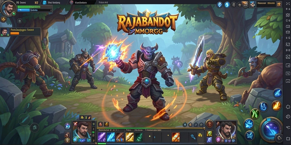 Gameplay seru di dunia fantasi RAJABANDOT.